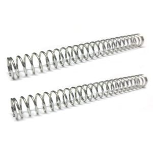 compression spring 16mm outer diameter and 150mm length, 3mm pitch, 1.5mm wire compression spring (pack of 2)
