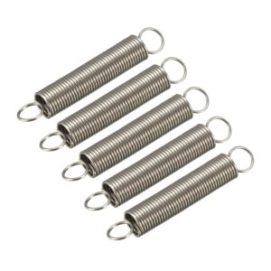 extension spring (0.5x5x30mm/0.02"x0.2"x1.18") 5pcs