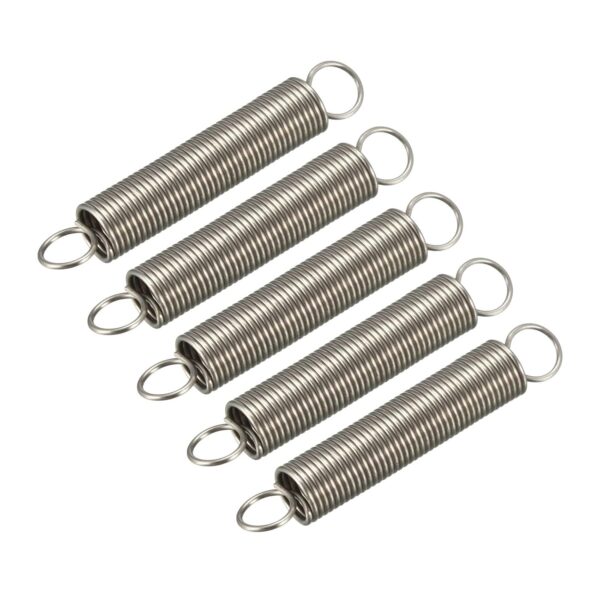 extension spring (0.5x5x30mm/0.02"x0.2"x1.18") 5pcs