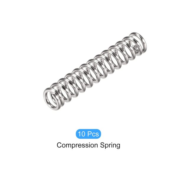compression springs (1x7mm od,30mm free length) 10pcs
